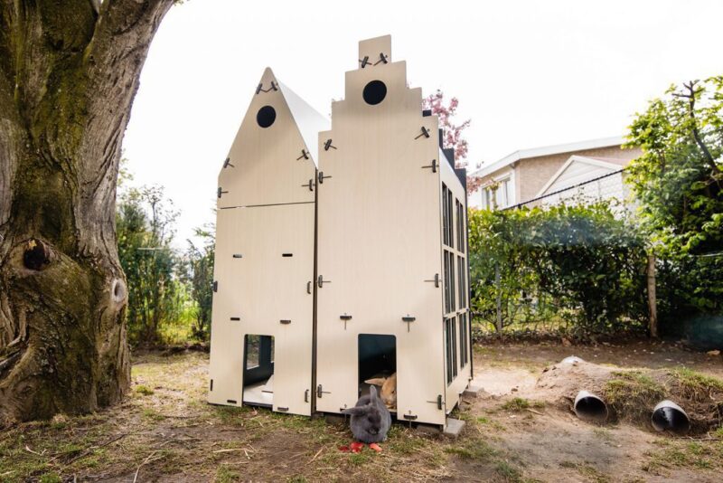 De Amsterdamse Design konijnen villa - Afbeelding 11