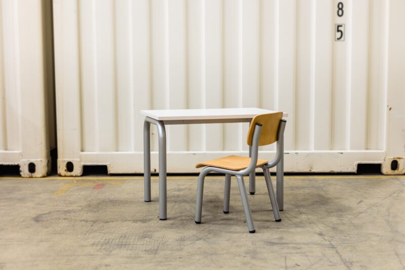 Schooltafel / bureau voor bovenbouw (hxbxd) 75x70x50 cm - Afbeelding 2