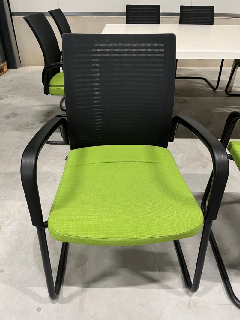 Vergaderstoel Ahrend groen NU IN PRIJS VERLAAGD!!!!!!!!