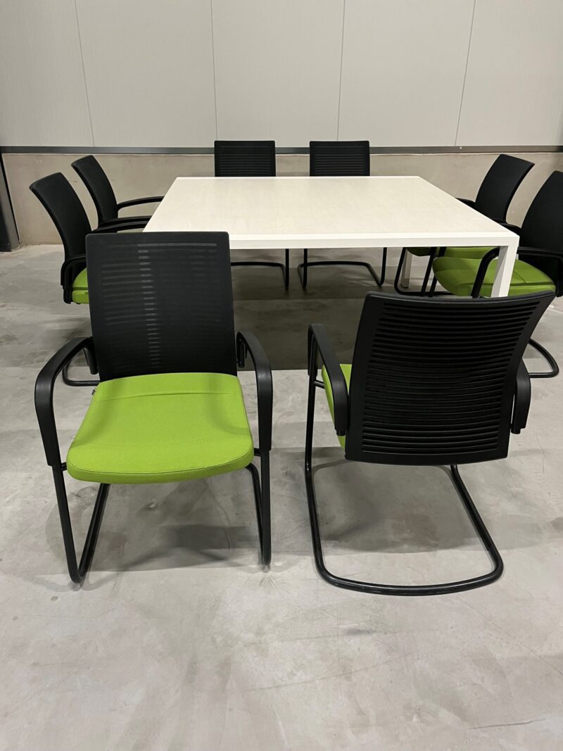 Vergaderstoel Ahrend groen NU IN PRIJS VERLAAGD!!!!!!!! - Afbeelding 3